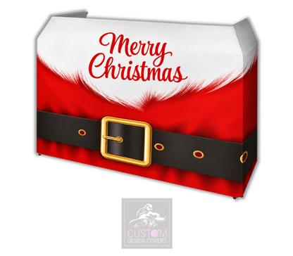 Merry Christmas Lycra DJ Booth Cover