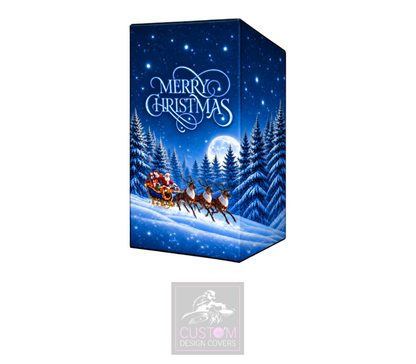 Santa's Sleigh Lycra DJ Booth Cover