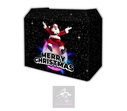 Merry Christmas Lycra DJ Booth Cover