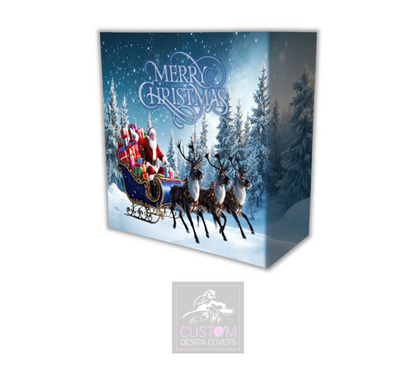 Santa's Sleigh Lycra DJ Booth Cover