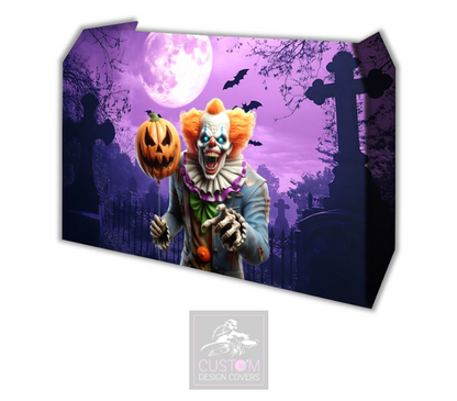 Halloween Clown Lycra DJ Booth Cover