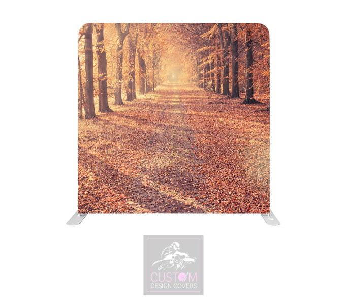 Autumn Walks Lycra Pillowcase Backdrop Cover (DOUBLE SIDED)