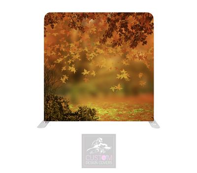 Falling Leaves Lycra Pillowcase Backdrop Cover