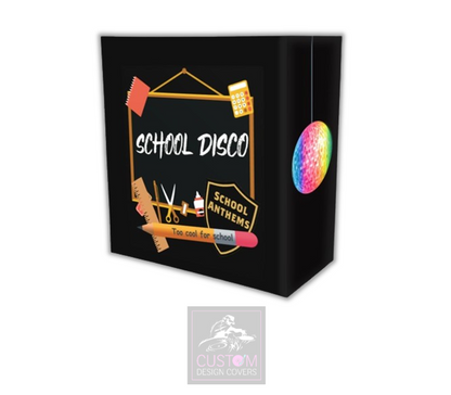 School Disco Lycra DJ Booth Cover