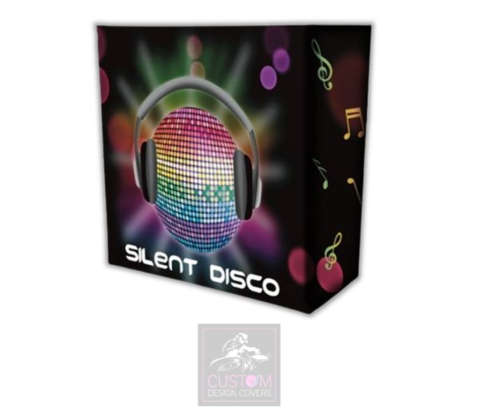 Silent Disco Lycra DJ Booth Cover