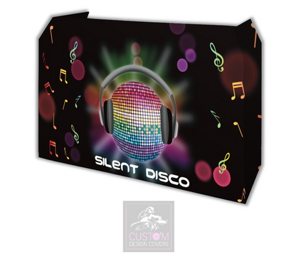 Silent Disco Lycra DJ Booth Cover