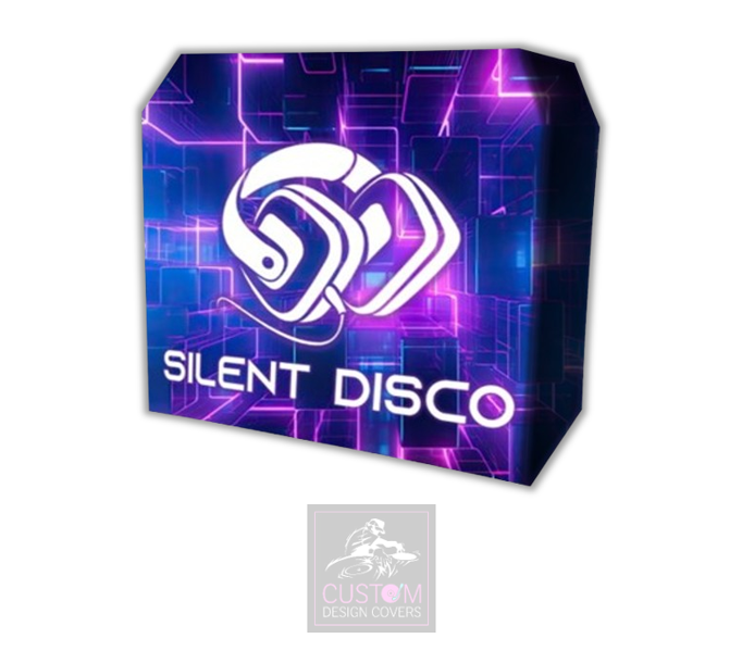 Silent Disco Lycra DJ Booth Cover