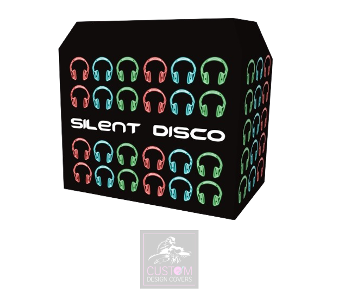 Silent Disco Lycra DJ Booth Cover 