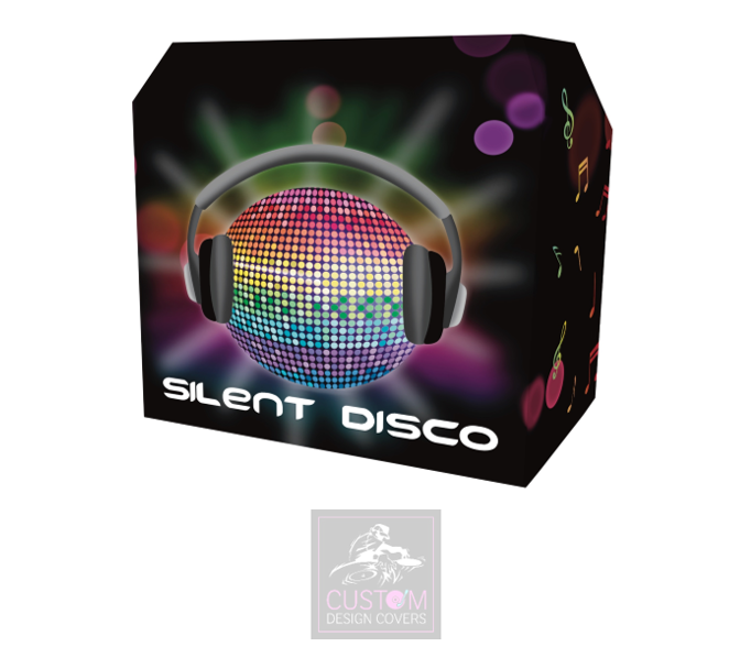 Silent Disco Lycra DJ Booth Cover 