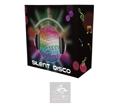 Silent Disco Lycra DJ Booth Cover 