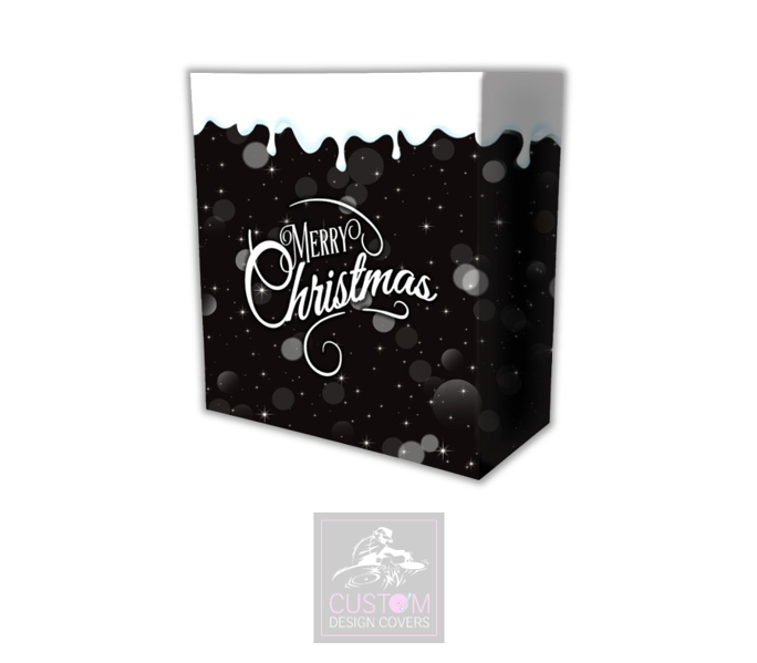 Merry Christmas Lycra DJ Booth Cover