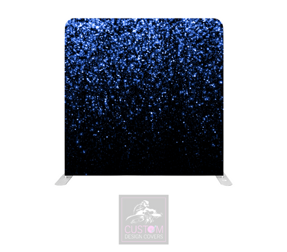 Midnight Sparkle Lycra Pillowcase Backdrop Cover (DOUBLE SIDED)