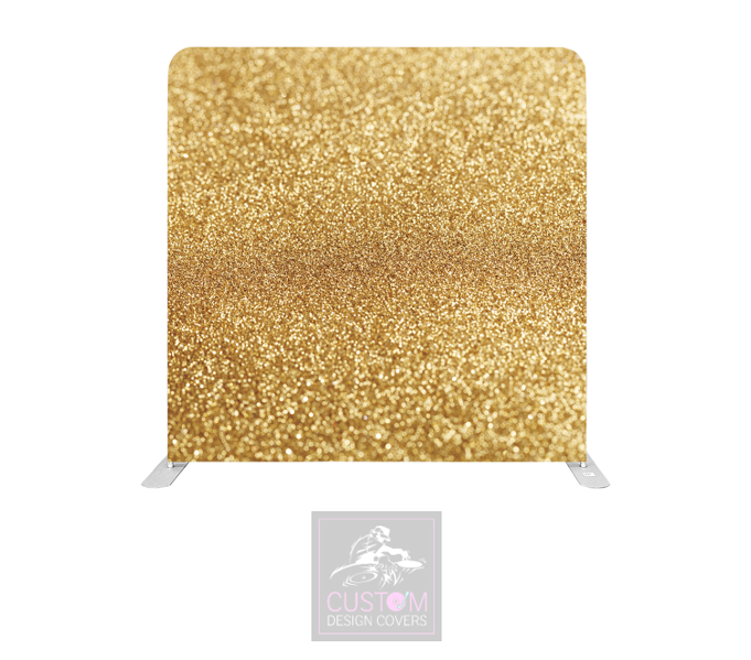 Gold Dust Lycra Pillowcase Backdrop Cover