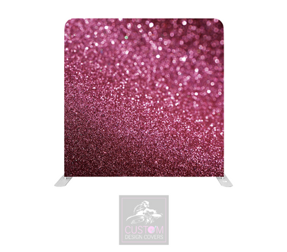 Pink Bokeh Lycra Pillowcase Backdrop Cover