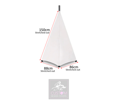 White Christmas *Gold* Lycra DJ Booth Cover (PACKAGE BUNDLE) - COMBI