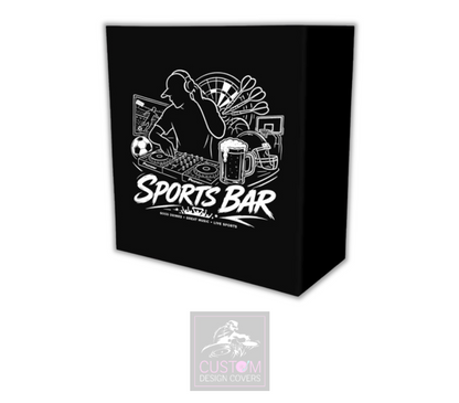Sports Bar UV Lycra DJ Booth Cover