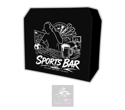 Sports Bar UV Lycra DJ Booth Cover