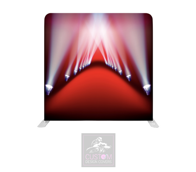 Red Carpet Lycra Pillowcase Backdrop Cover