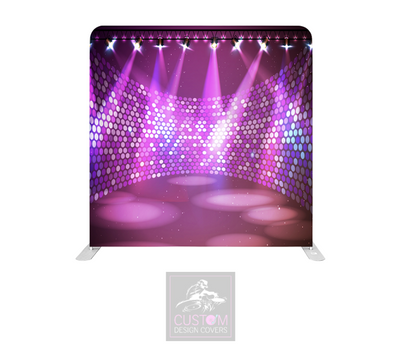Disco Lycra Pillowcase Backdrop Cover