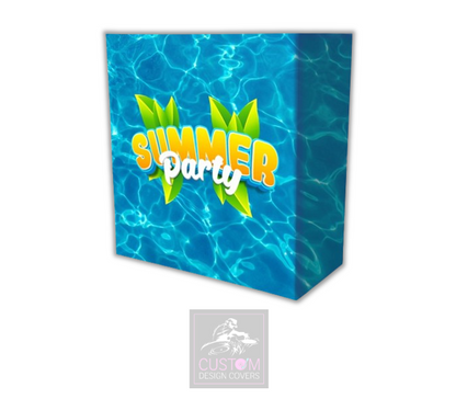 Summer Party Lycra DJ Booth Cover