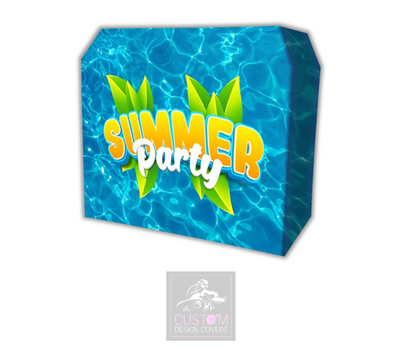 Summer Party Lycra DJ Booth Cover
