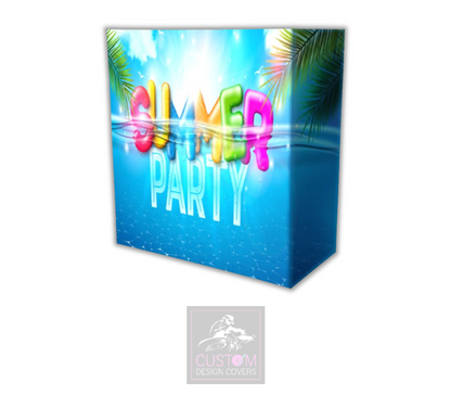 Summer Party Lycra DJ Booth Cover
