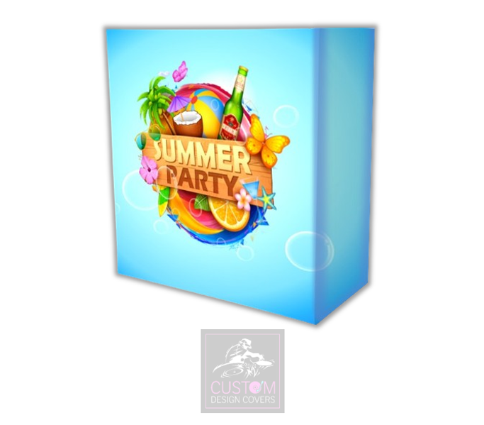 Summer Party Lycra DJ Booth Cover