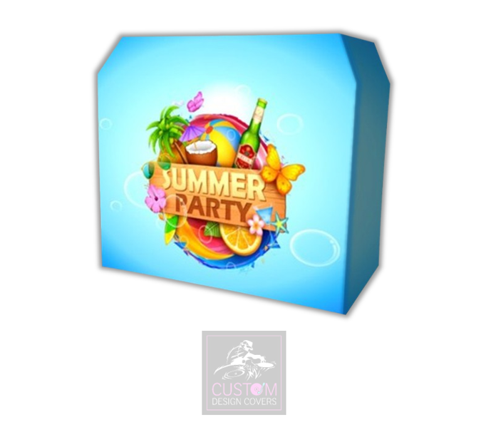 Summer Party Lycra DJ Booth Cover