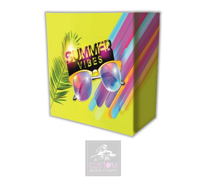 Summer Vibes Lycra DJ Booth Cover