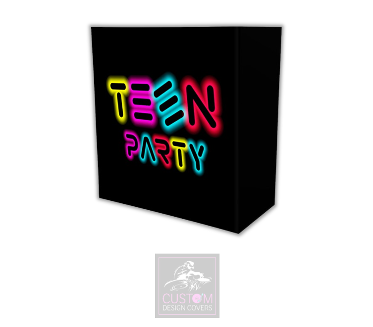 Teen Party Lycra DJ Booth Cover 