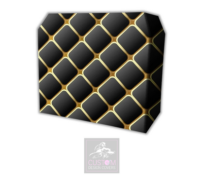 The Elegant Geometric Lycra DJ Booth Cover