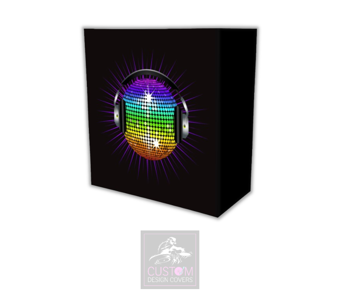 The Mirror Ball Lycra DJ Booth Cover 