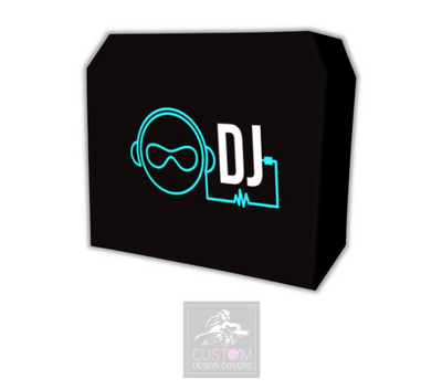 The Mix Master *Blue* Lycra DJ Booth Covers