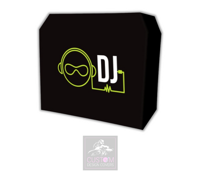 The Mix Master *Green* Lycra DJ Booth Covers