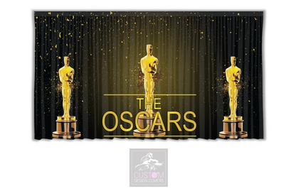 The Oscars Backdrop Curtain