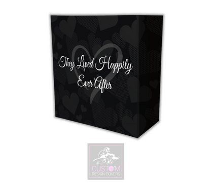 They Lived Happily Ever After Lycra DJ Booth Cover 
