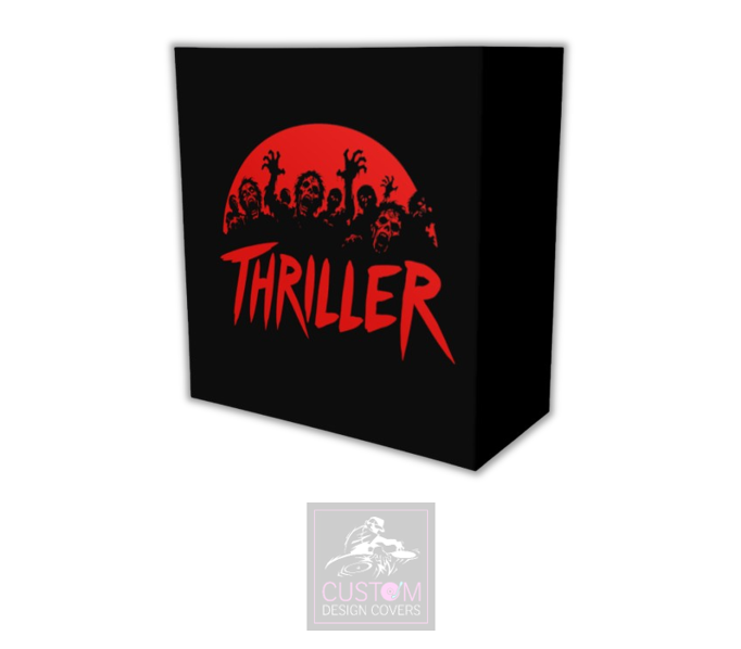 Halloween Thriller Lycra DJ Booth Cover