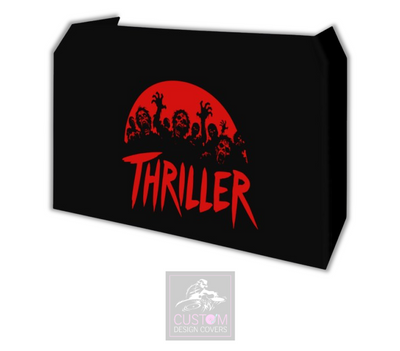Halloween Thriller Lycra DJ Booth Cover