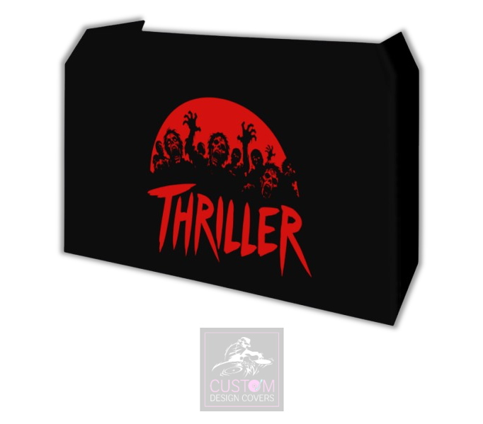 Halloween Thriller Lycra DJ Booth Cover