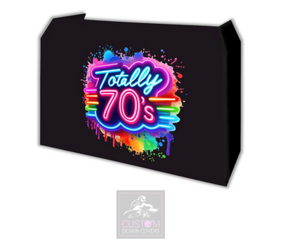 Totally 70's Lycra DJ Booth Cover