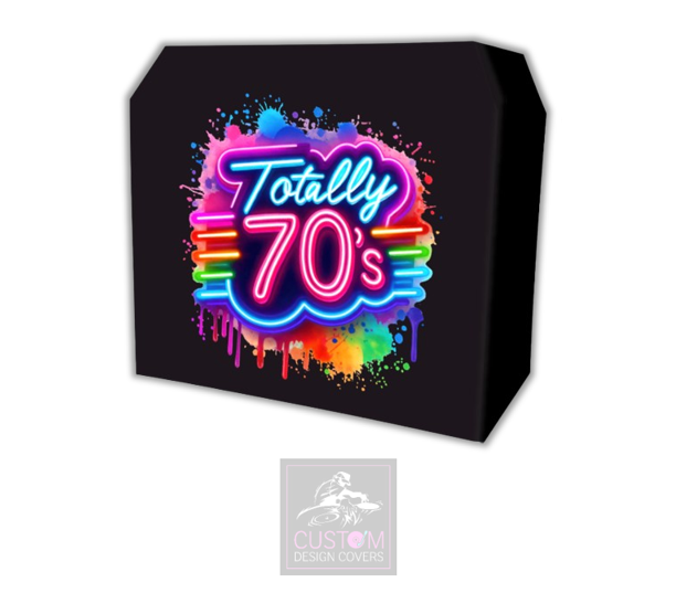 Totally 70's Lycra DJ Booth Cover 