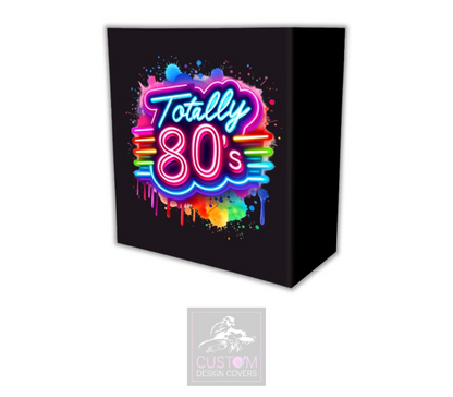 Totally 80's Lycra DJ Booth Cover