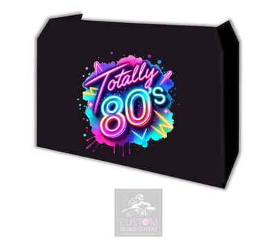 Totally 80's Lycra DJ Booth Cover