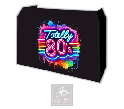 Totally 80's Lycra DJ Booth Cover 