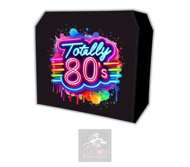 Totally 80's Lycra DJ Booth Cover 