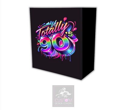 Totally 90's Lycra DJ Booth Cover 