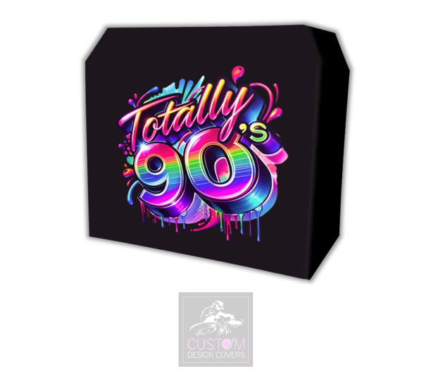 Totally 90's Lycra DJ Booth Cover