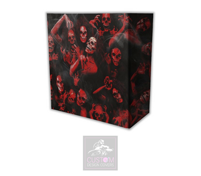 Trapped Souls Halloween Lycra DJ Booth Cover 