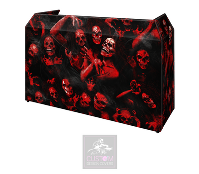 Halloween - Trapped Souls UV Lycra DJ Booth Cover