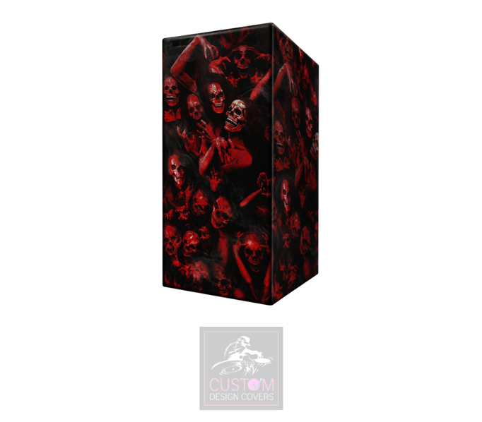 Halloween - Trapped Souls UV Lycra DJ Booth Cover